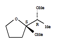(2S)-Rel-(9Ci)-四氫-2-甲氧基-2-[(1R)-1-甲氧基乙基]-呋喃結構式_367923-36-2結構式