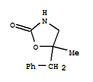2-Oxazolidinone,5-methyl-5-(phenylmethyl)-(9ci)Structure,36838-64-9Structure 2-Oxazolidinone,5-methyl-5-(phenylmethyl)-(9ci) Structure,36838-64-9Structure