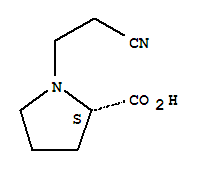 (9ci)-1-(2-氰基乙基)-L-脯氨酸結構式_36901-98-1結構式