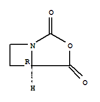 (5R)-(9Ci)-3-噁-1-氮雜雙環(huán)[3.2.0]庚烷-2,4-二酮結(jié)構(gòu)式_369596-62-3結(jié)構(gòu)式