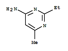 4-Pyrimidinamine, 2-ethyl-6-methyl-(9ci)Structure,36999-33-4Structure 4-Pyrimidinamine, 2-ethyl-6-methyl-(9ci) Structure,36999-33-4Structure