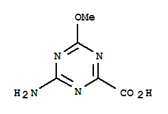 4-Amino-6-methoxy-1,3,5-triazine-2-carboxylic acidStructure,371199-48-3Structure 4-Amino-6-methoxy-1,3,5-triazine-2-carboxylic acid Structure,371199-48-3Structure
