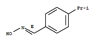 Benzaldehyde, 4-(1-methylethyl)-, oxime, (e)-(9ci)Structure,3717-17-7Structure Benzaldehyde, 4-(1-methylethyl)-, oxime, (e)-(9ci) Structure,3717-17-7Structure