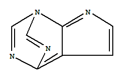 1,2,4,9-四氮雜四環(huán)[6.2.1.0<sup>2,10</sup>.0<sup>3,7</sup>]十一碳-3,5,7,9-四烯結(jié)構(gòu)式_371786-48-0結(jié)構(gòu)式