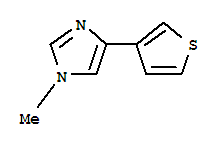 1H-imidazole,1-methyl-4-(3-thienyl)-(9ci) Structure,374073-93-5Structure