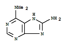 1H-purine-6,8-diamine,n6,n6-dimethyl-(9ci)Structure,374706-45-3Structure 1H-purine-6,8-diamine,n6,n6-dimethyl-(9ci) Structure,374706-45-3Structure