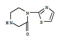 Piperazinone,1-(2-thiazolyl)-(9ci)Structure,374795-53-6Structure Piperazinone,1-(2-thiazolyl)-(9ci) Structure,374795-53-6Structure