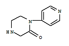 Piperazinone,1-(4-pyridinyl)-(9ci)Structure,374795-64-9Structure Piperazinone,1-(4-pyridinyl)-(9ci) Structure,374795-64-9Structure