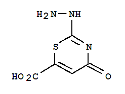 4H-1,3-thiazine-6-carboxylicacid,2-hydrazino-4-oxo-(9ci)Structure,376616-17-0Structure 4H-1,3-thiazine-6-carboxylicacid,2-hydrazino-4-oxo-(9ci) Structure,376616-17-0Structure