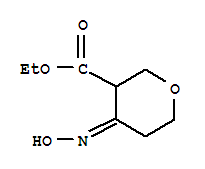 2H-pyran-3-carboxylicacid,tetrahydro-4-(hydroxyimino)-,ethylester(9ci)Structure,384330-32-9Structure 2H-pyran-3-carboxylicacid,tetrahydro-4-(hydroxyimino)-,ethylester(9ci) Structure,384330-32-9Structure