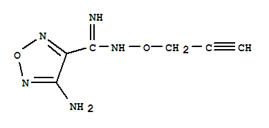 (9ci)-4-氨基-n-(2-丙炔氧基)-1,2,5-噁二唑-3-羧酰胺結(jié)構(gòu)式_384860-42-8結(jié)構(gòu)式