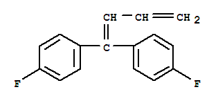 1,1-Bis-(4-fluorophenyl)-buta-1,3-dieneStructure,3888-61-7Structure 1,1-Bis-(4-fluorophenyl)-buta-1,3-diene Structure,3888-61-7Structure