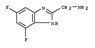 1H-benzimidazole-2-methanamine,4,6-difluoro-(9ci) Structure,394222-91-4Structure
