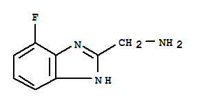 1H-benzimidazole-2-methanamine,4-fluoro-(9ci) Structure,394223-23-5Structure