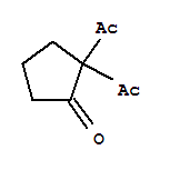Cyclopentanone,2,2-diacetyl-(9ci)Structure,397315-21-8Structure Cyclopentanone,2,2-diacetyl-(9ci) Structure,397315-21-8Structure