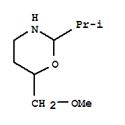 (9ci)-四氫-6-(甲氧基甲基)-2-(1-甲基乙基)-2H-1,3-噁嗪結構式_39883-23-3結構式