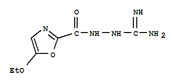 (9Ci)-5-乙氧基-2-噁唑羧酸-2-(氨基亞氨基甲基)肼結(jié)構(gòu)式_398996-54-8結(jié)構(gòu)式