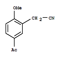 Benzeneacetonitrile, 5-acetyl-2-methoxy-(9ci)Structure,403499-85-4Structure Benzeneacetonitrile, 5-acetyl-2-methoxy-(9ci) Structure,403499-85-4Structure