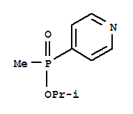 Phosphinic acid, methyl-4-pyridinyl-, 1-methylethyl ester (9ci)Structure,404380-38-7Structure Phosphinic acid, methyl-4-pyridinyl-, 1-methylethyl ester (9ci) Structure,404380-38-7Structure