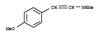Ethenamine, 2-(4-methoxyphenyl)-n-methyl-(9ci)Structure,404822-93-1Structure Ethenamine, 2-(4-methoxyphenyl)-n-methyl-(9ci) Structure,404822-93-1Structure