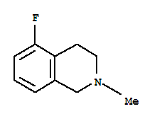 Isoquinoline, 5-fluoro-1,2,3,4-tetrahydro-2-methyl-(9ci)Structure,406923-63-5Structure Isoquinoline, 5-fluoro-1,2,3,4-tetrahydro-2-methyl-(9ci) Structure,406923-63-5Structure