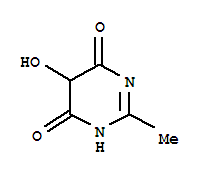 4,6(1H,5h)-pyrimidinedione, 5-hydroxy-2-methyl-(9ci)Structure,412003-89-5Structure 4,6(1H,5h)-pyrimidinedione, 5-hydroxy-2-methyl-(9ci) Structure,412003-89-5Structure