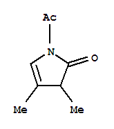 2H-pyrrol-2-one, 1-acetyl-1,3-dihydro-3,4-dimethyl-(9ci)Structure,412011-43-9Structure 2H-pyrrol-2-one, 1-acetyl-1,3-dihydro-3,4-dimethyl-(9ci) Structure,412011-43-9Structure