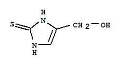 2H-imidazole-2-thione,1,3-dihydro-4-(hydroxymethyl)-(9ci)Structure,412013-02-6Structure 2H-imidazole-2-thione,1,3-dihydro-4-(hydroxymethyl)-(9ci) Structure,412013-02-6Structure