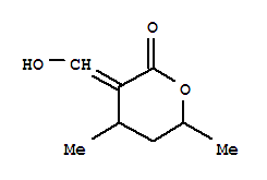(9ci)-四氫-3-(羥基亞甲基)-4,6-二甲基-2H-吡喃-2-酮結(jié)構(gòu)式_412016-76-3結(jié)構(gòu)式