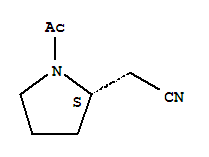 2-Pyrrolidineacetonitrile, 1-acetyl-, (2s)-(9ci)Structure,422545-97-9Structure 2-Pyrrolidineacetonitrile, 1-acetyl-, (2s)-(9ci) Structure,422545-97-9Structure
