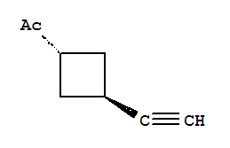 Ethanone, 1-(3-ethynylcyclobutyl)-, trans-(9ci)Structure,42809-43-8Structure Ethanone, 1-(3-ethynylcyclobutyl)-, trans-(9ci) Structure,42809-43-8Structure