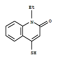 2(1H)-quinolinone,1-ethyl-4-mercapto-(9ci)Structure,437981-37-8Structure 2(1H)-quinolinone,1-ethyl-4-mercapto-(9ci) Structure,437981-37-8Structure