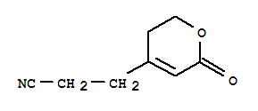 2H-pyran-4-propanenitrile, 5,6-dihydro-2-oxo-(9ci)Structure,438529-93-2Structure 2H-pyran-4-propanenitrile, 5,6-dihydro-2-oxo-(9ci) Structure,438529-93-2Structure