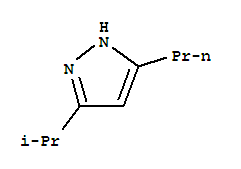 1H-pyrazole,3-(1-methylethyl)-5-propyl-(9ci)Structure,442886-94-4Structure 1H-pyrazole,3-(1-methylethyl)-5-propyl-(9ci) Structure,442886-94-4Structure
