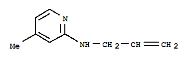 2-Pyridinamine,4-methyl-n-2-propenyl-(9ci)Structure,446061-18-3Structure 2-Pyridinamine,4-methyl-n-2-propenyl-(9ci) Structure,446061-18-3Structure