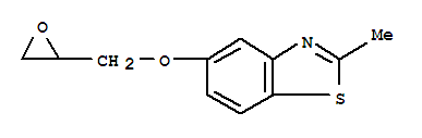 (9ci)-2-甲基-5-(環(huán)氧乙烷甲氧基)-苯并噻唑結(jié)構式_449756-83-6結(jié)構式