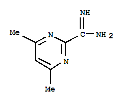 2-Pyrimidinecarboximidamide, 4,6-dimethyl-(9ci)Structure,45938-61-2Structure 2-Pyrimidinecarboximidamide, 4,6-dimethyl-(9ci) Structure,45938-61-2Structure