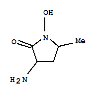 2-Pyrrolidinone,3-amino-1-hydroxy-5-methyl-(7ci,8ci)Structure,4666-58-4Structure 2-Pyrrolidinone,3-amino-1-hydroxy-5-methyl-(7ci,8ci) Structure,4666-58-4Structure
