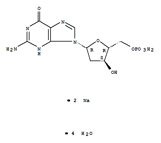 2’-Deoxyguanosine-5’-monophosphate disodium saltStructure,52558-16-4Structure 2’-Deoxyguanosine-5’-monophosphate disodium salt Structure,52558-16-4Structure