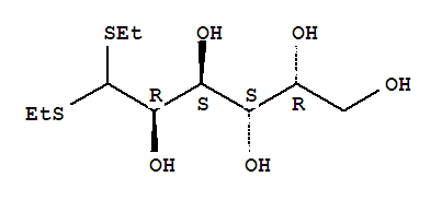 Diethyl dithioacetal d-galactoseStructure,5463-33-2Structure Diethyl dithioacetal d-galactose Structure,5463-33-2Structure