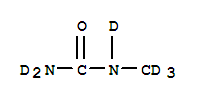 N-甲基脲-D6結(jié)構(gòu)式_56683-43-3結(jié)構(gòu)式