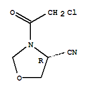 (4r)-(9ci)-3-(氯乙?；?-4-噁唑啉甲腈結(jié)構(gòu)式_637018-78-1結(jié)構(gòu)式