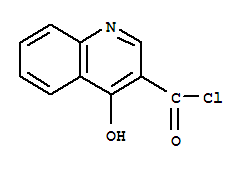 3-Quinolinecarbonyl chloride,4-hydroxy-(9ci)Structure,64321-68-2Structure 3-Quinolinecarbonyl chloride,4-hydroxy-(9ci) Structure,64321-68-2Structure