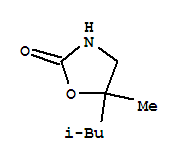 2-Oxazolidinone,5-isobutyl-5-methyl-(5ci)Structure,649568-32-1Structure 2-Oxazolidinone,5-isobutyl-5-methyl-(5ci) Structure,649568-32-1Structure