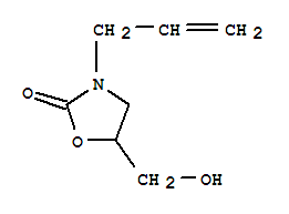 (9ci)-5-(羥基甲基)-3-(2-丙烯基)-2-噁唑烷酮結(jié)構(gòu)式_649761-78-4結(jié)構(gòu)式