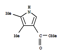 1H-pyrrole-3-carboxylicacid,4,5-dimethyl-,methylester(9ci) Structure,65185-06-0Structure