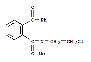 Benzamide,2-benzoyl-n-(2-chloroethyl)-n-methyl-Structure,69984-25-4Structure Benzamide,2-benzoyl-n-(2-chloroethyl)-n-methyl- Structure,69984-25-4Structure