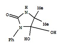 (9ci)-5,5-二羥基-4,4-二甲基-1-苯基-2-咪唑啉酮結(jié)構(gòu)式_705282-60-6結(jié)構(gòu)式
