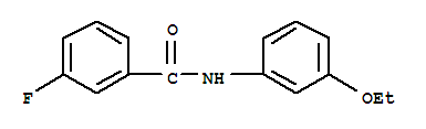 Benzamide, n-(3-ethoxyphenyl)-3-fluoro-(9ci)Structure,709009-53-0Structure Benzamide, n-(3-ethoxyphenyl)-3-fluoro-(9ci) Structure,709009-53-0Structure