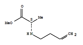 L-alanine, n-3-butenyl-, methyl ester (9ci) Structure,709609-86-9Structure